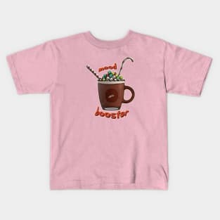 hot chocolate with marshmallows Kids T-Shirt